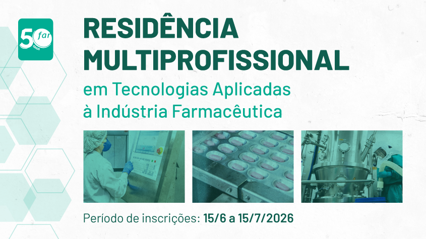 Inscrições abertas para a Residência Multiprofissional de Farmanguinhos